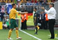 Guus Hiddink's Australia reached the 2006 World Cup knockout stages